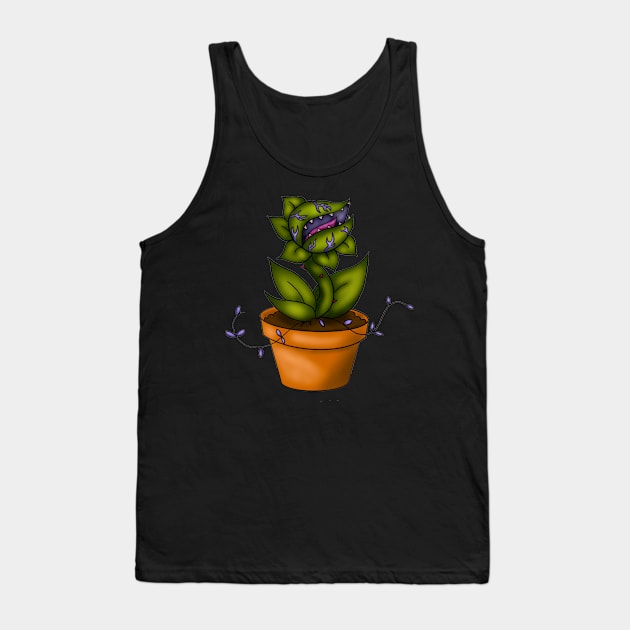 Little Shop of Horrors Tank Top by Debra Forth